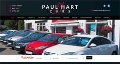 Desktop Screenshot of paul-hartcars.co.uk